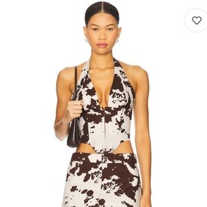 Brand New Miaou x Revolve Mara Corset Top